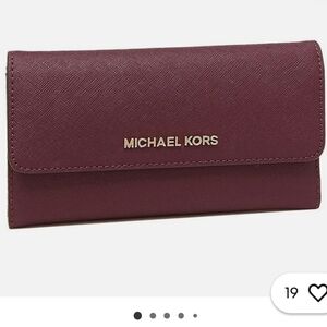 Michael Kors Plum Wallet
